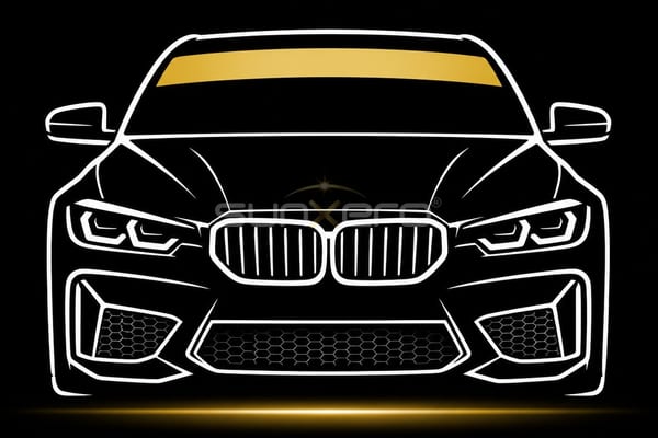 Vehicle windshield with dark tinted sunstrip across the upper portion