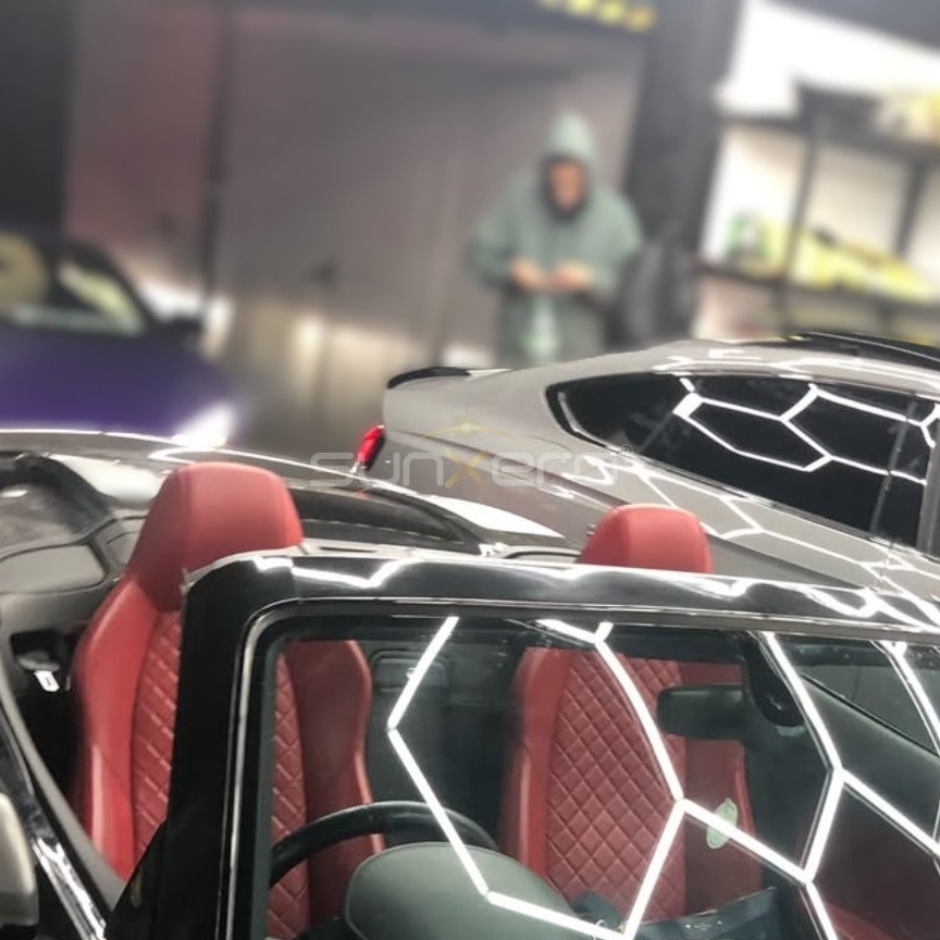 Convertible — Red Leather Interior