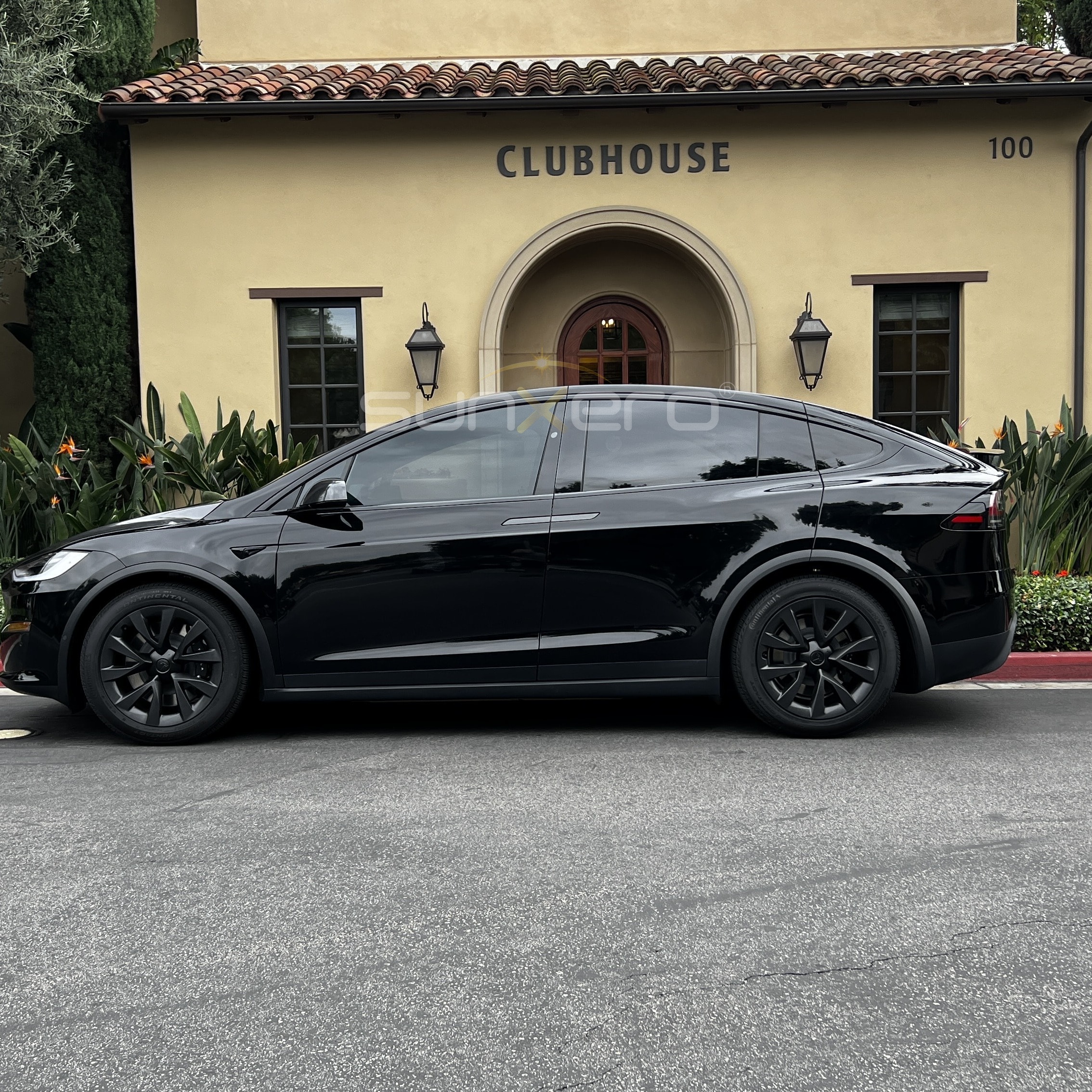 Black EV — Clubhouse Entrance