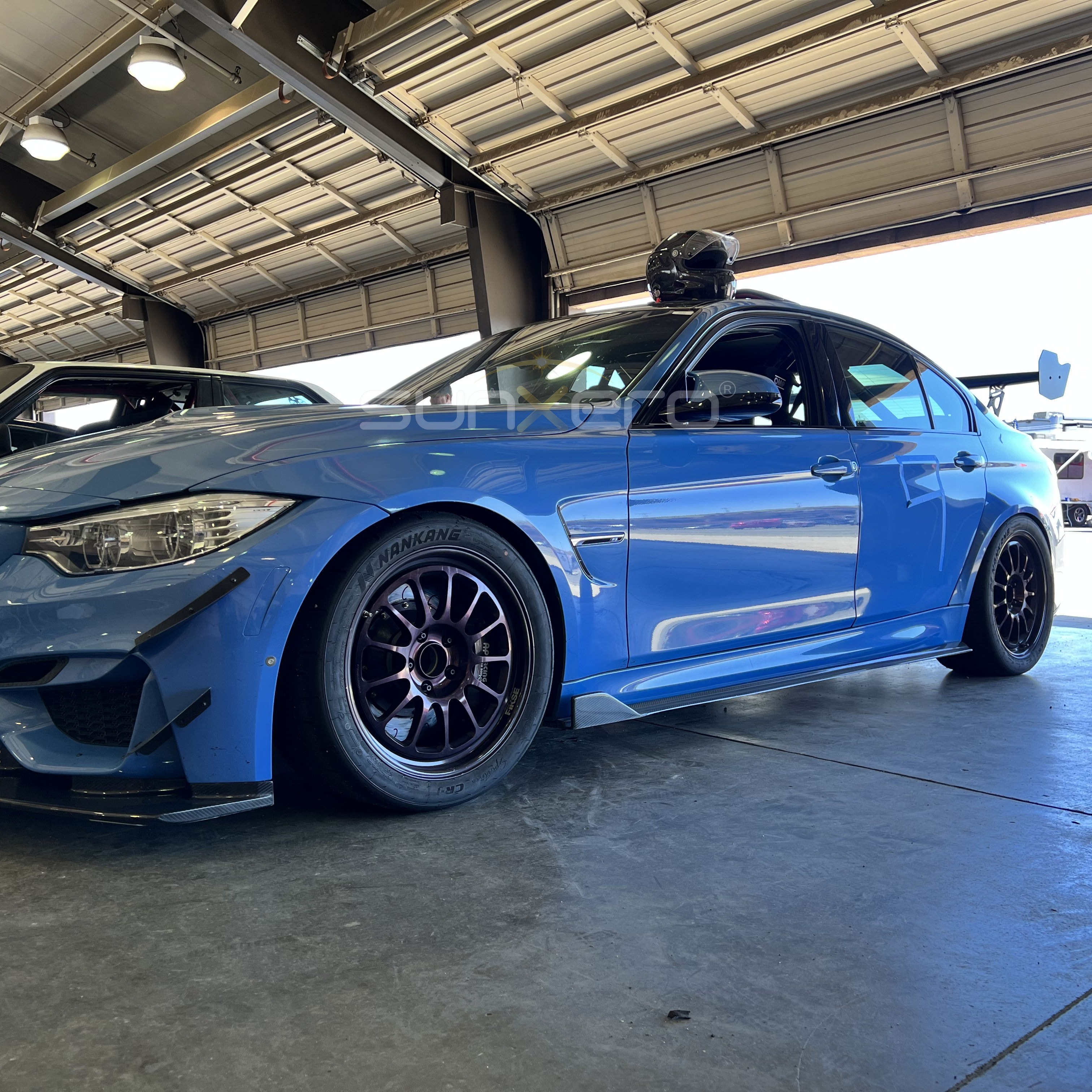 Blue BMW M3 — Garage