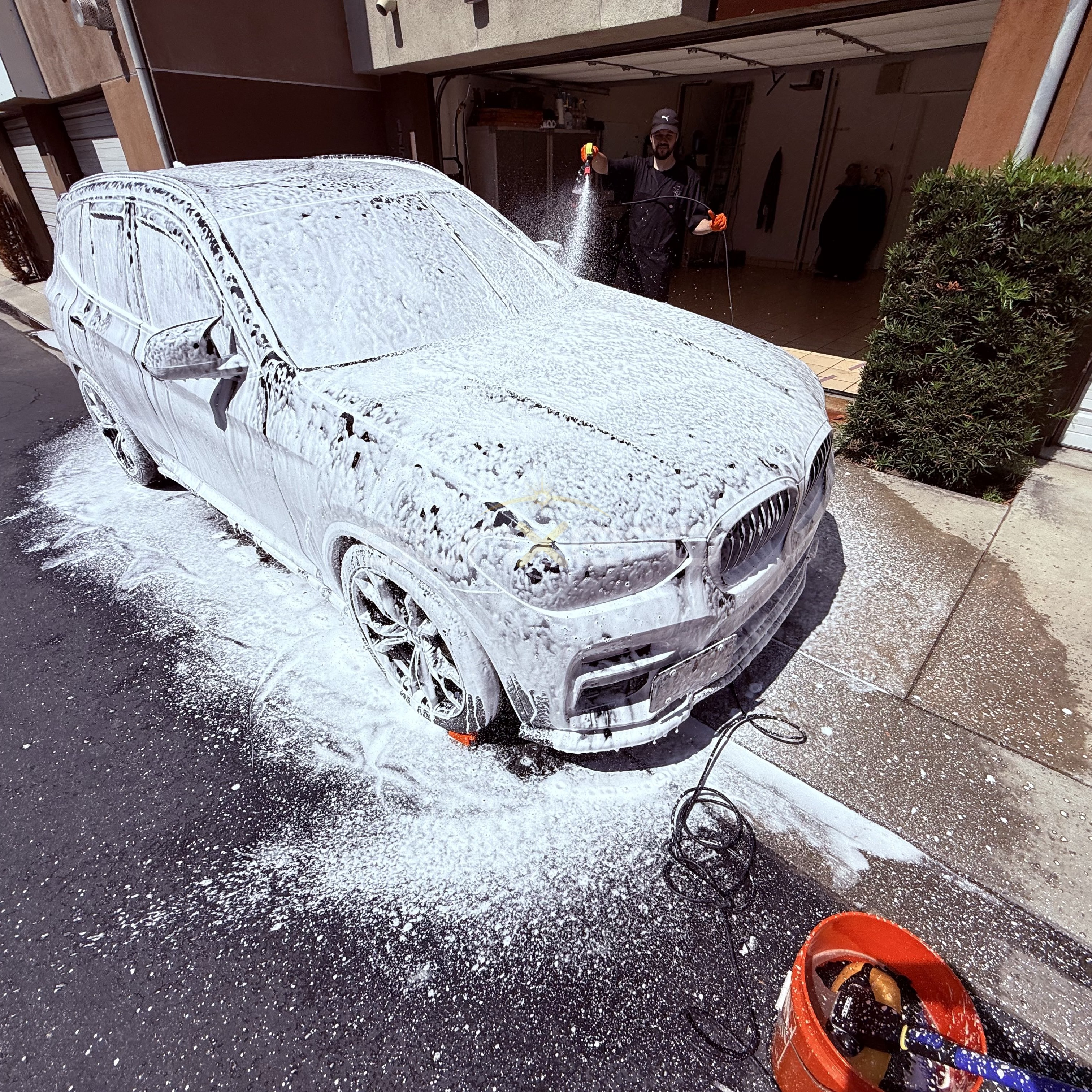 Car Wash — Soap Foam