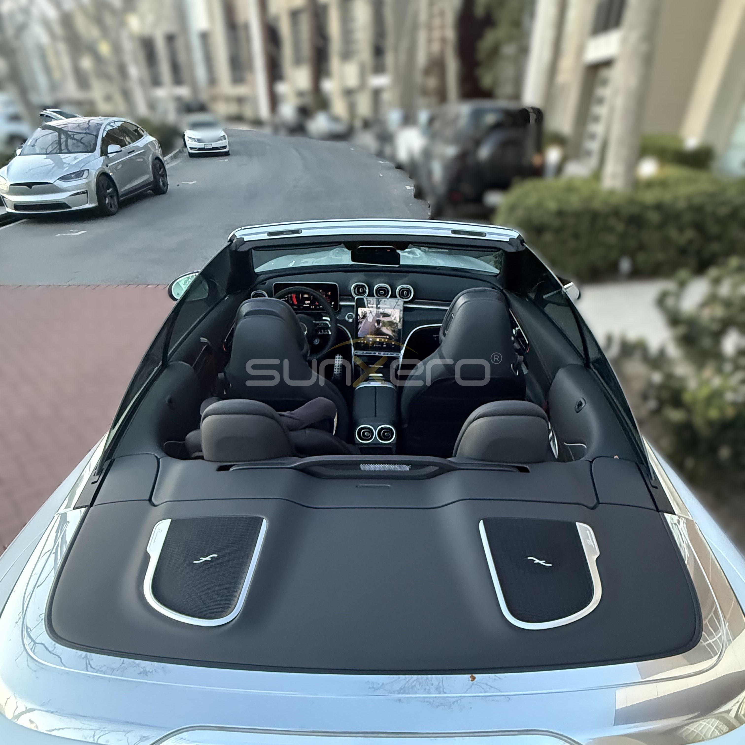 Sports Car — Interior Overhead