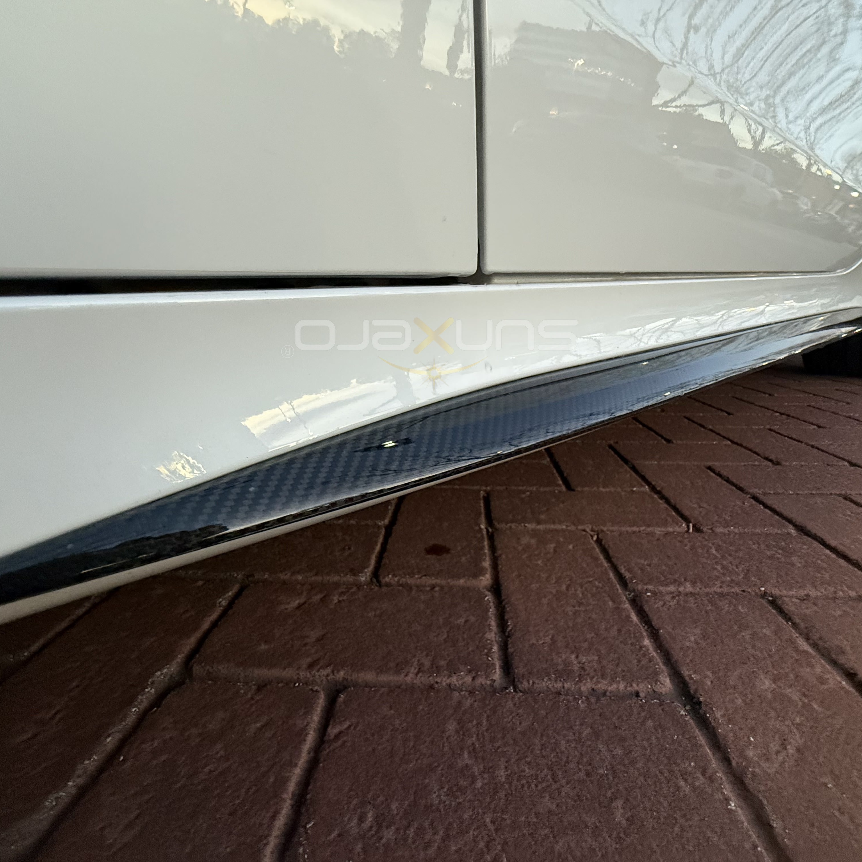 RV Door — Wooden Deck