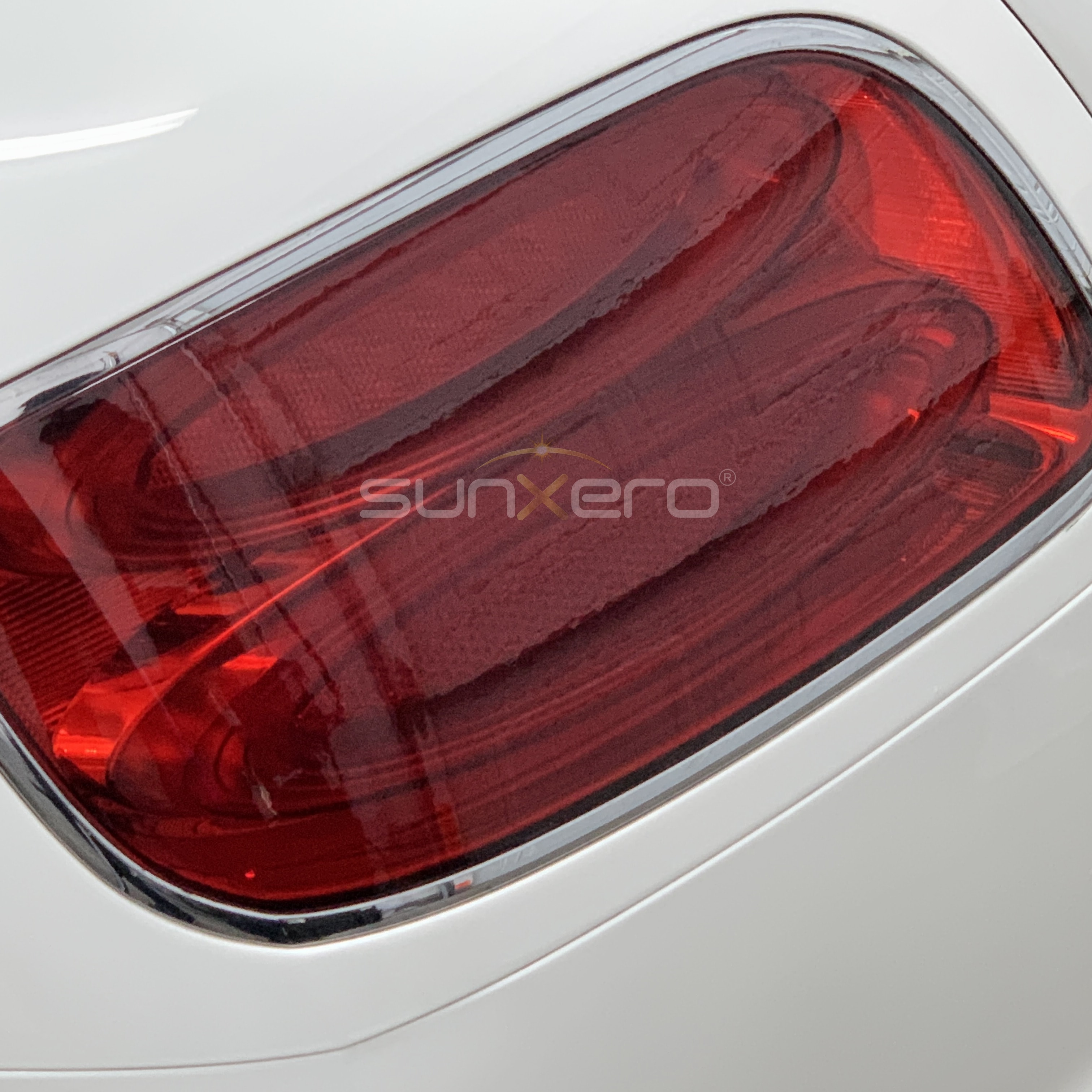 Car Red Tail Light — Close-Up