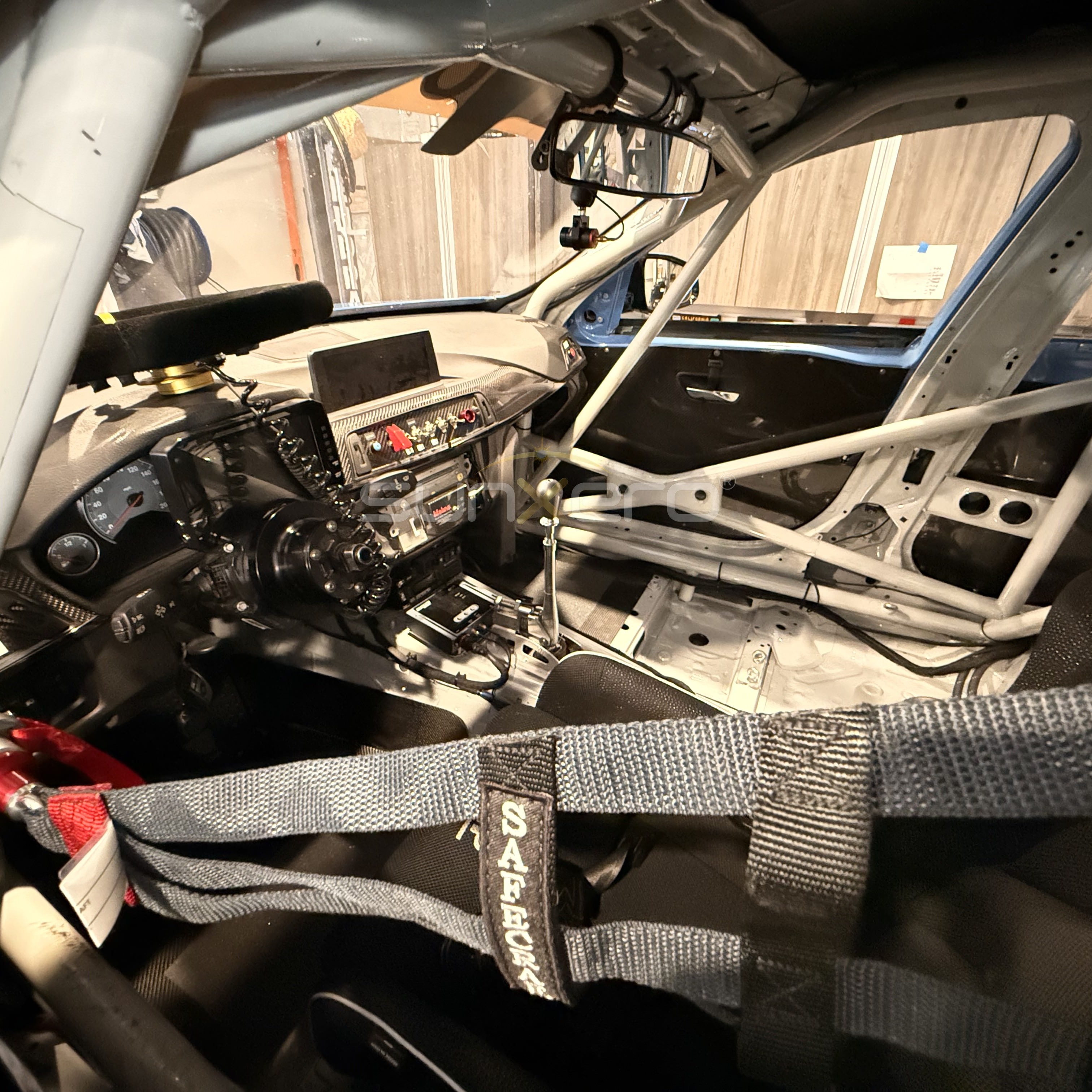 Race Car Interior — Roll Cage