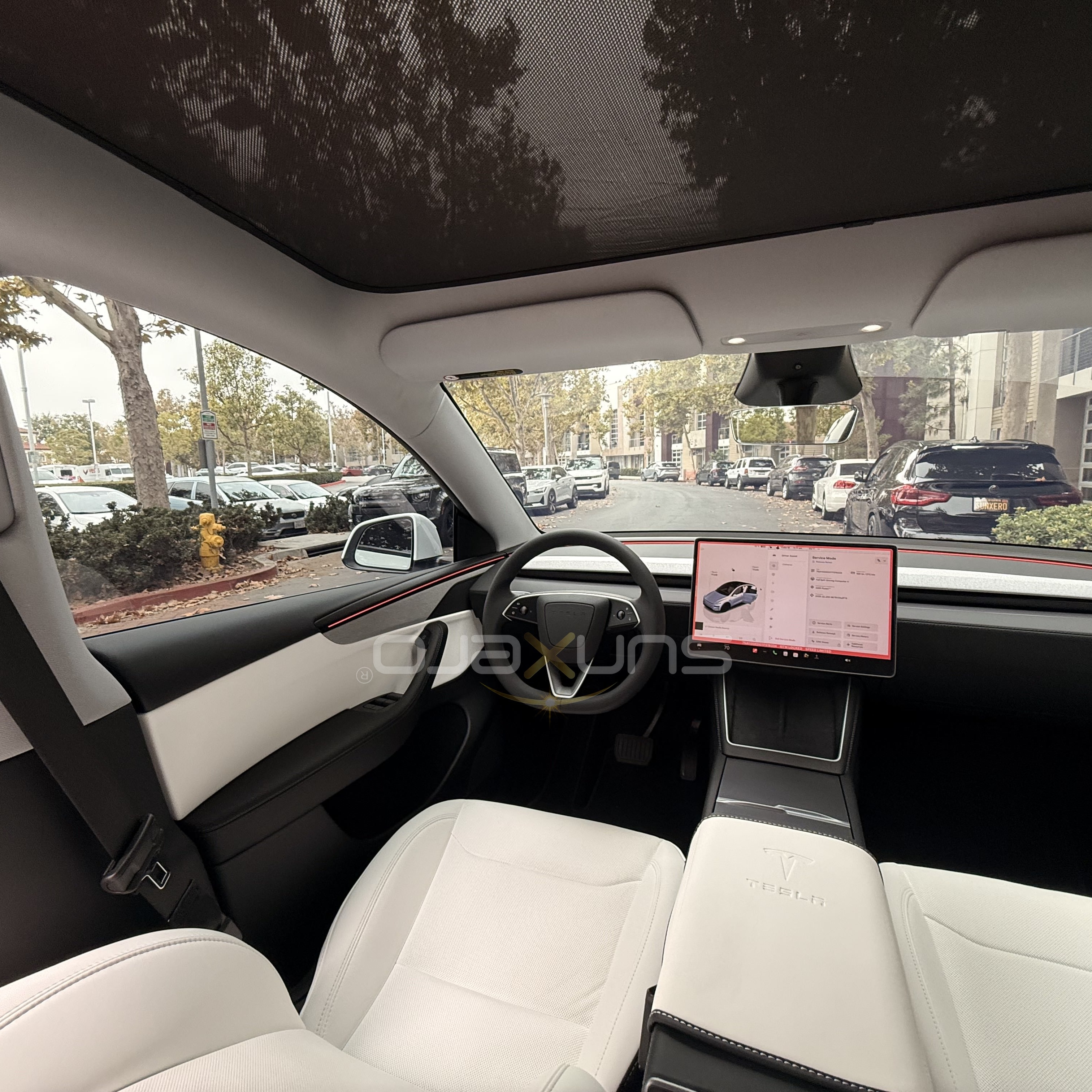 Modern EV Interior — Dashboard