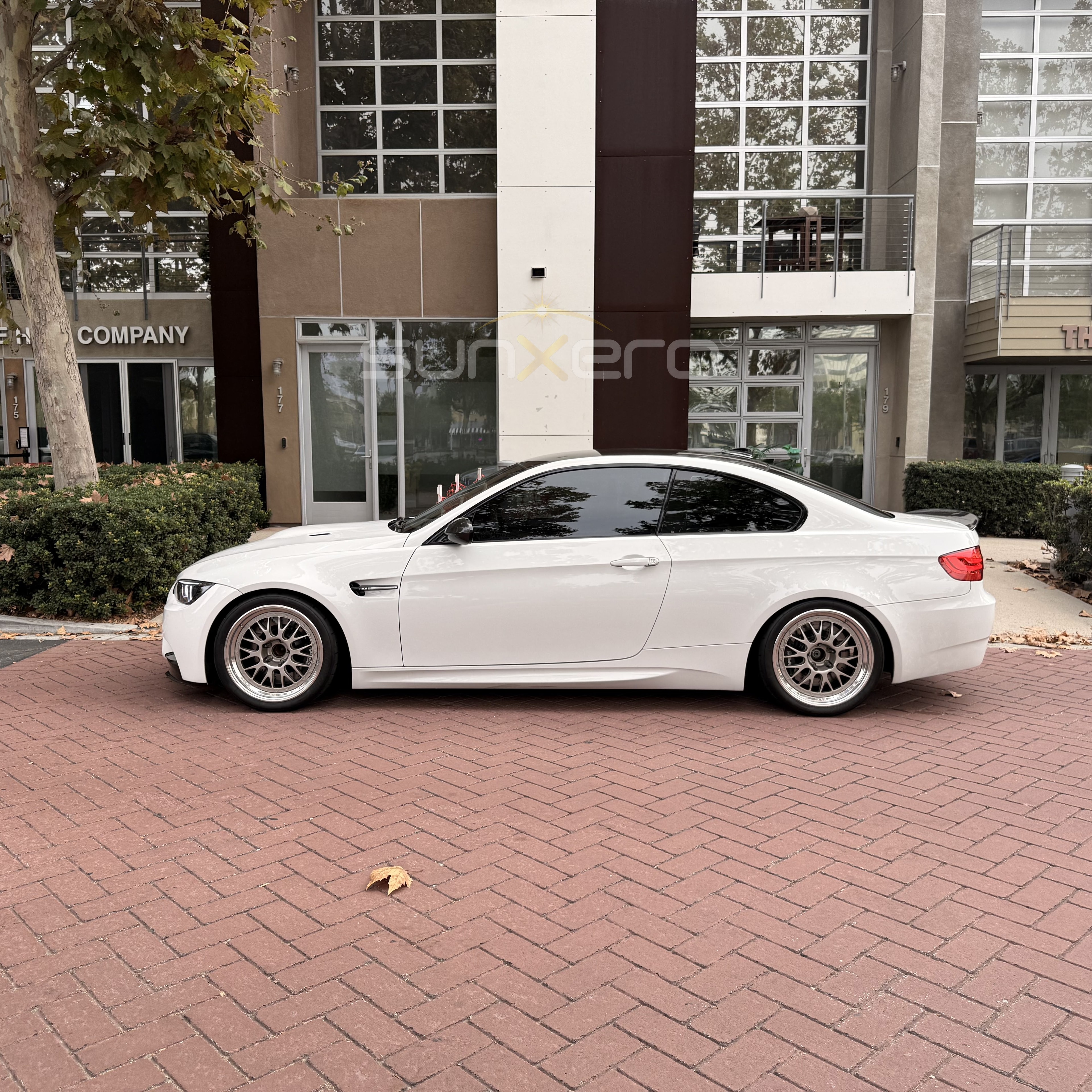 White BMW M3 Coupe — Urban