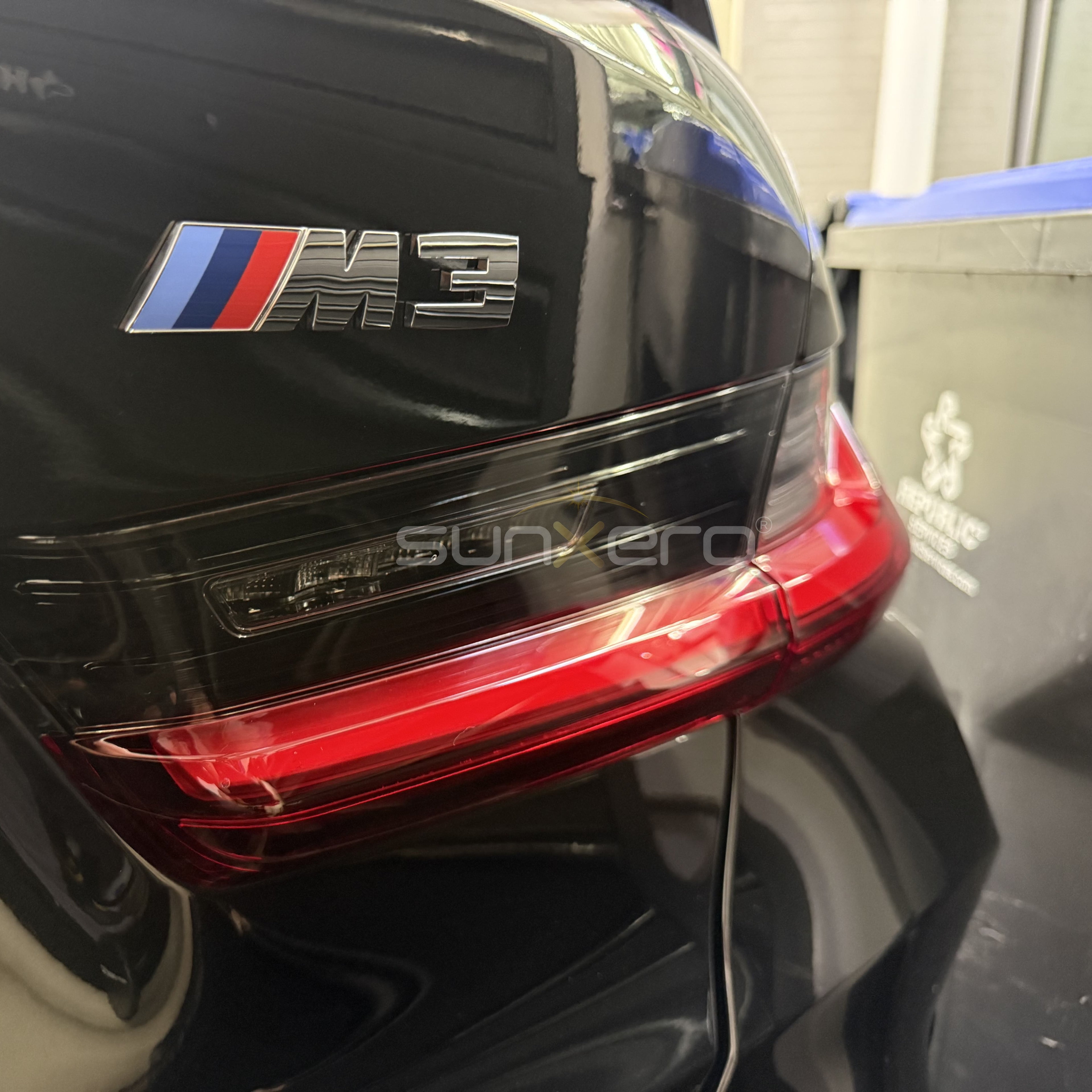 BMW M3 Badge — Taillight Detail