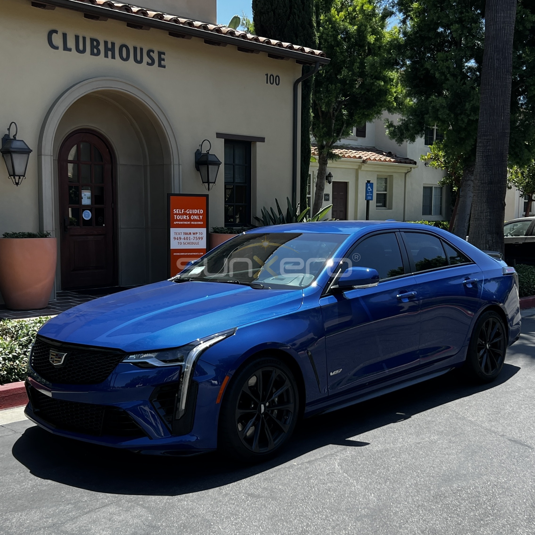Blue Cadillac Sedan — Clubhouse