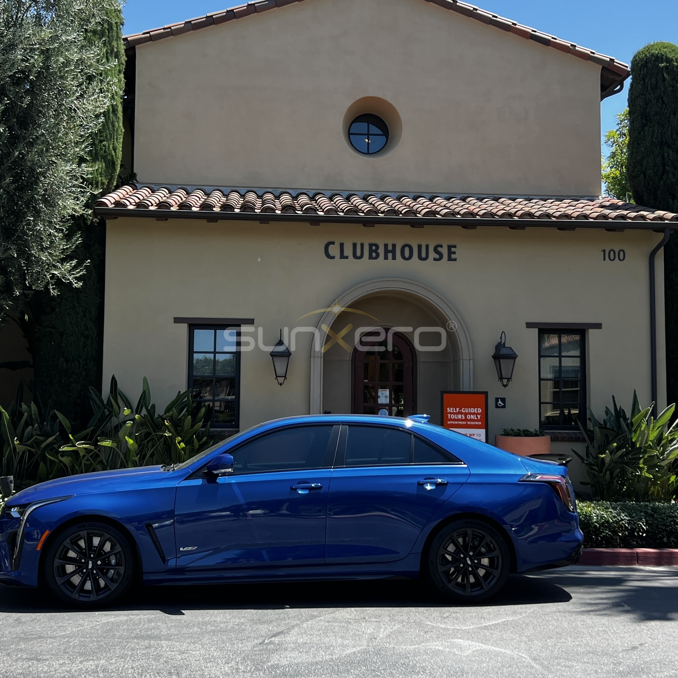 Blue Cadillac — Clubhouse Building