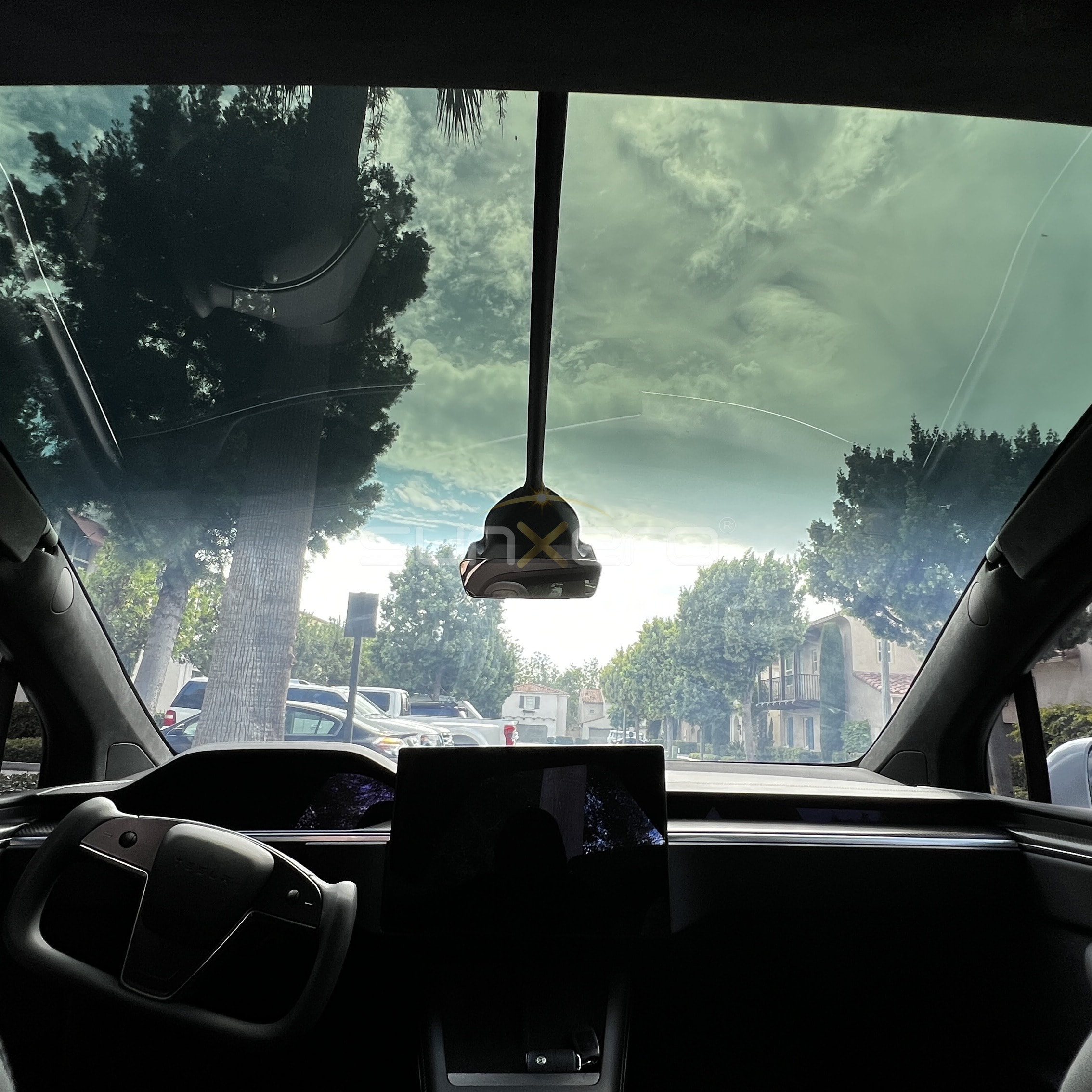 Car Interior — Parked Street View