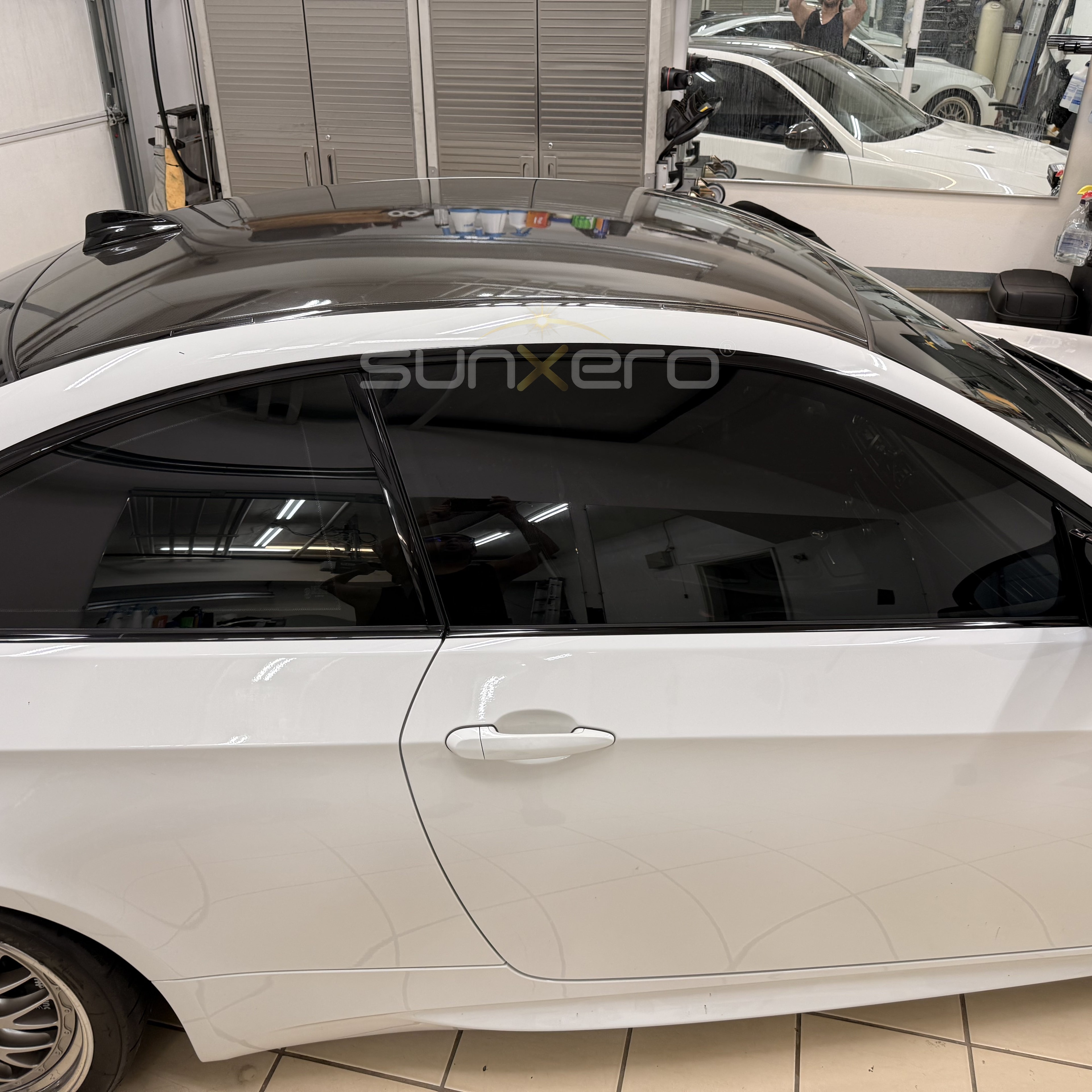 White Car — Tinted Windows Garage